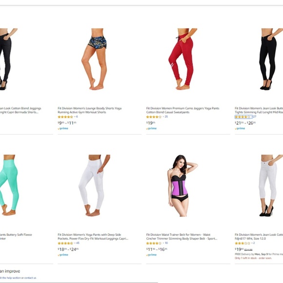 4 pcs. MYSTERY BOX active-wear brand new items - Picture 3 of 8